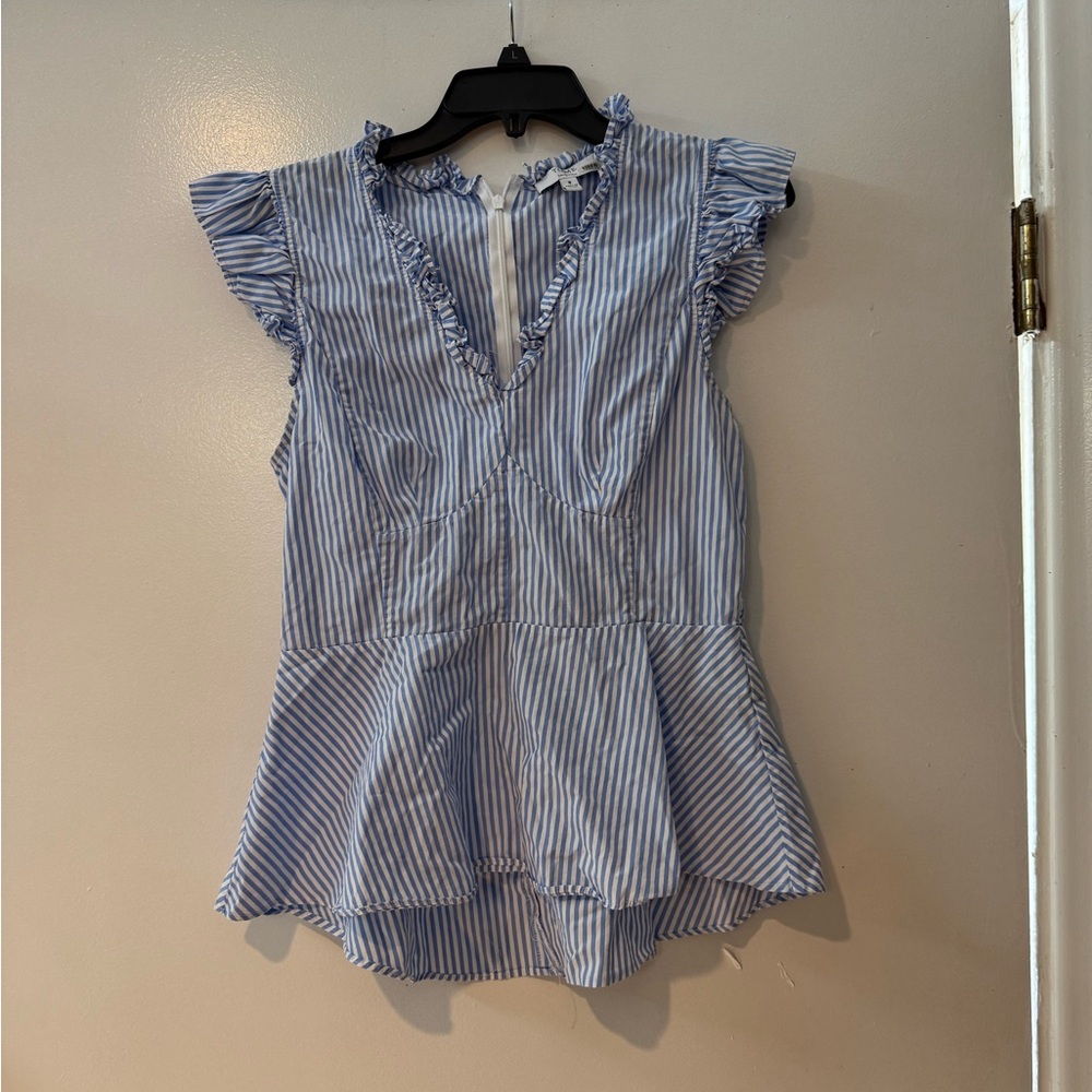 TOME 
Flutter Sleeve Top - Picture 4 of 7